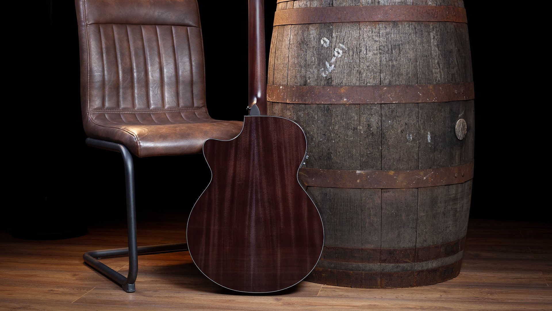 Faith Nexus Series Thru-Black Neptune Cutaway Electro-Acoustic Guitar