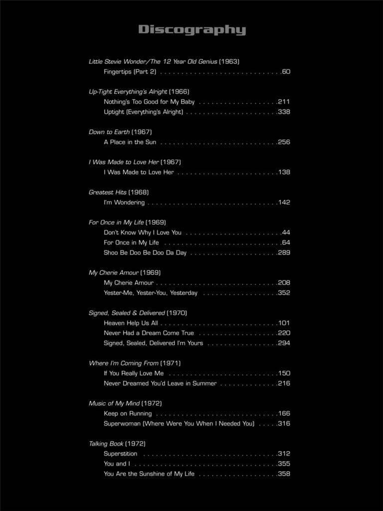 The Stevie Wonder Anthology