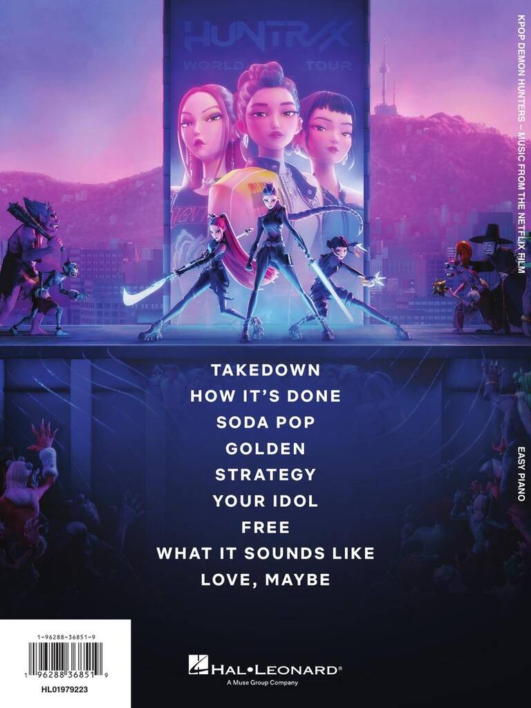 KPop Demon Hunters: Easy Piano