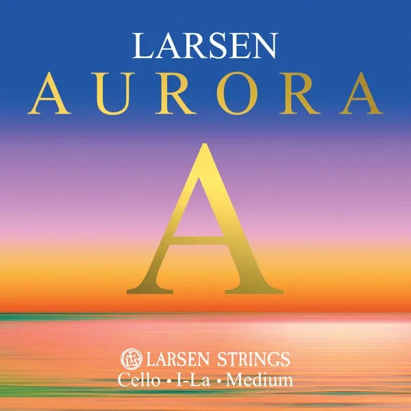 Larsen Aurora Cello String, Medium Tension