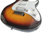 Peavey Raptor Plus Junior Stage Electric Guitar Pack, Sunburst