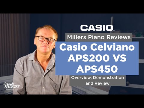 Casio Celviano APS450B Satin Black Home Digital Piano