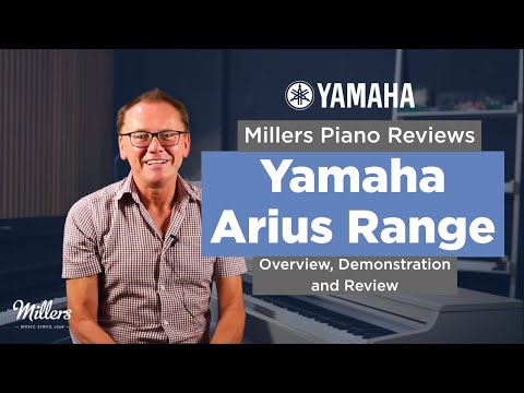 Yamaha Arius YDP145B Satin Black Digital Piano
