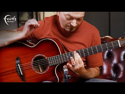 Faith Blood Moon Series Venus Cutaway Electro-Acoustic Guitar