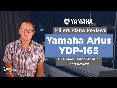 Yamaha Arius YDP165B Digital Piano, Satin Black