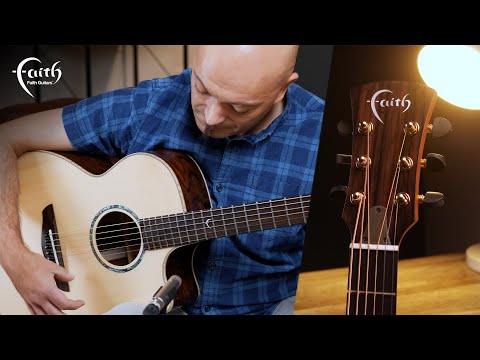 Faith HiGloss 3 Series Venus Cutaway Electro-Acoustic Guitar