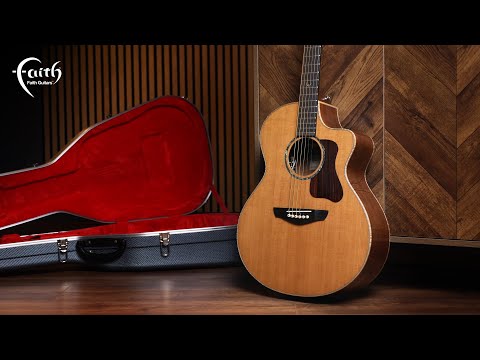 Faith PJE Legacy Mahogany Series Neptune Cutaway Electro-Acoustic Guitar