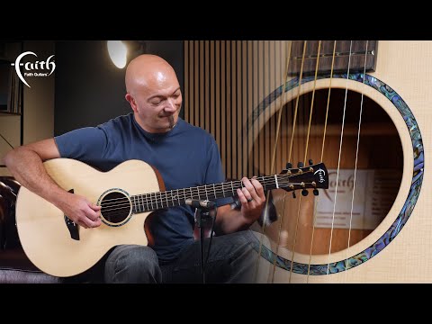 Faith Natural Series Venus Cutaway Electro-Acoustic Guitar