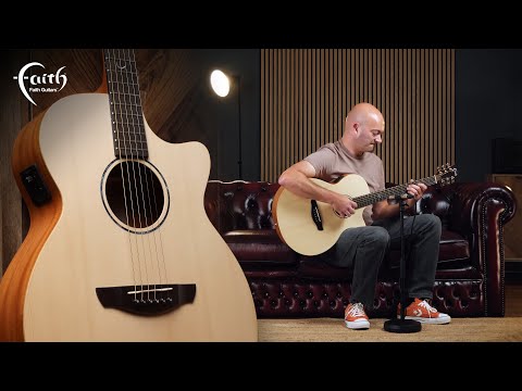 Faith Naked Series Venus Cutaway Electro-Acoustic Guitar