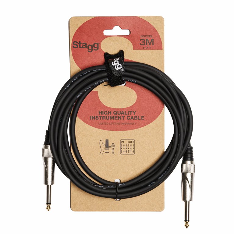 Stagg S-series Instrument Cable, 3m (10