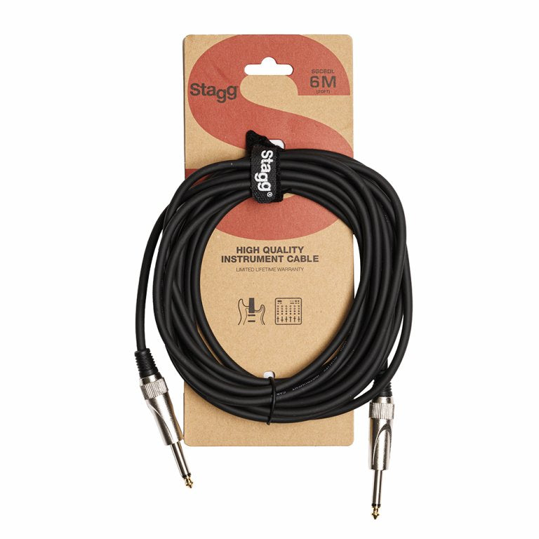 Stagg S-series Instrument Cable, 6m (10