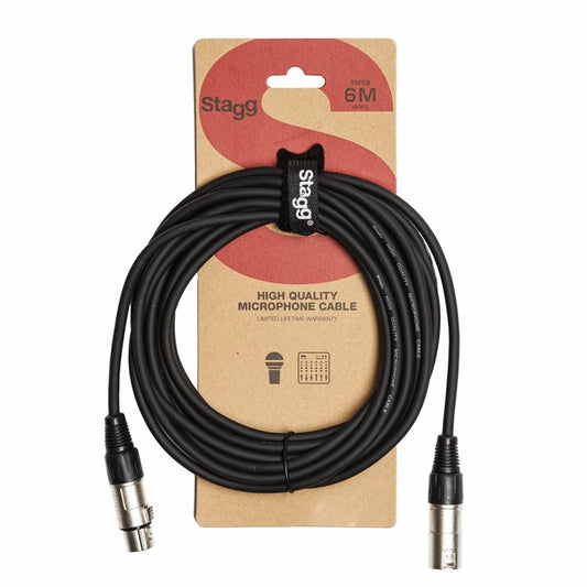 Stagg Microphone Cable XLR-XLR, 6m (20")