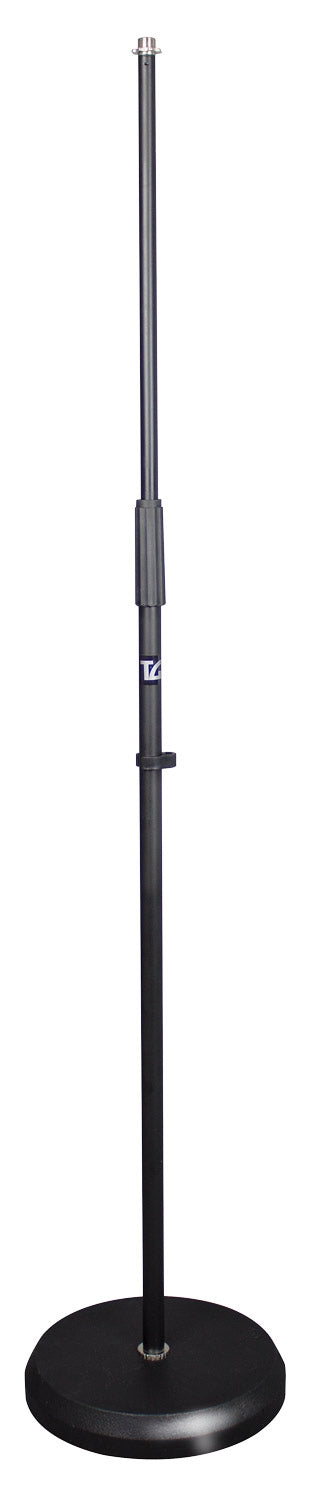 TGI Microphone Stand, Straight with Round Heavy Base