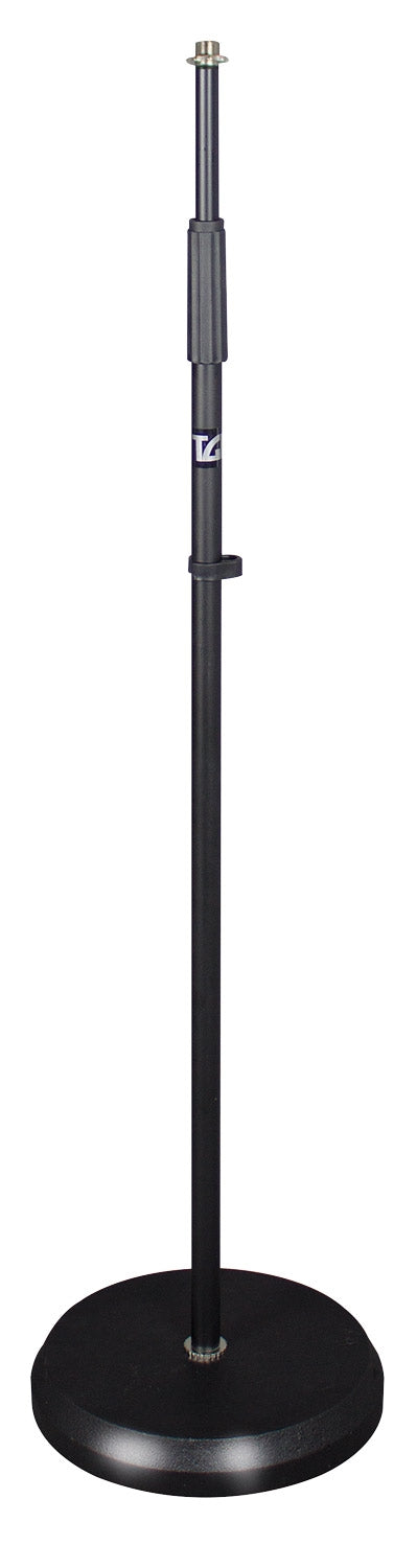 TGI Microphone Stand, Straight with Round Heavy Base