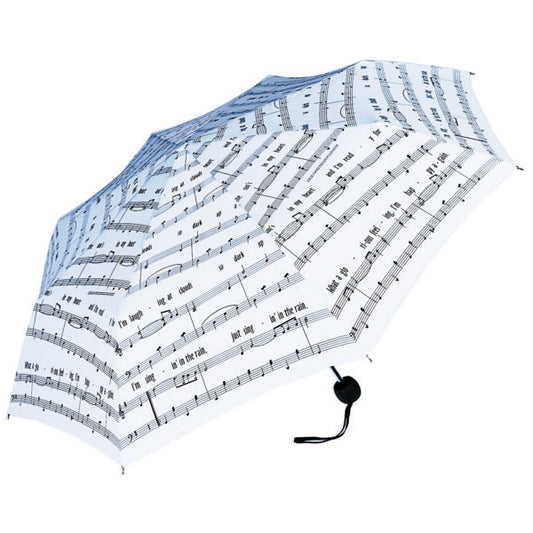 Singing In The Rain Umbrella White