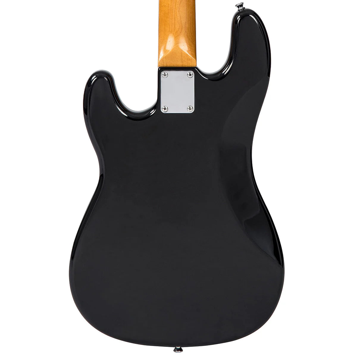 Vintage V4 ReIssued Bass Guitar, Rocker Black