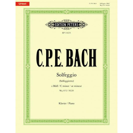 Bach, Carl Philipp Emanuel: Solfeggio