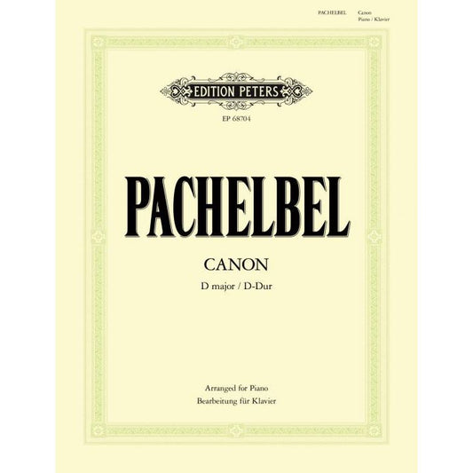 Pachelbel, Johann: Canon in D 68704