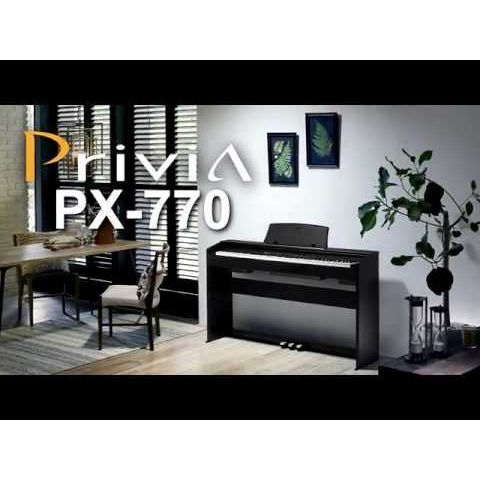 Casio Privia PX770BKC5 Satin Black Digital Piano