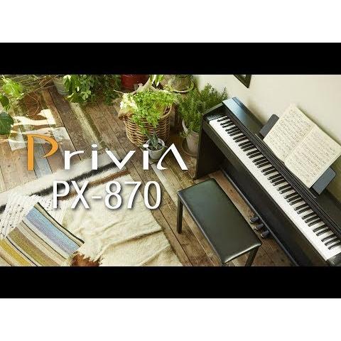 Casio Privia PX870WEC5 Satin White Digital Piano