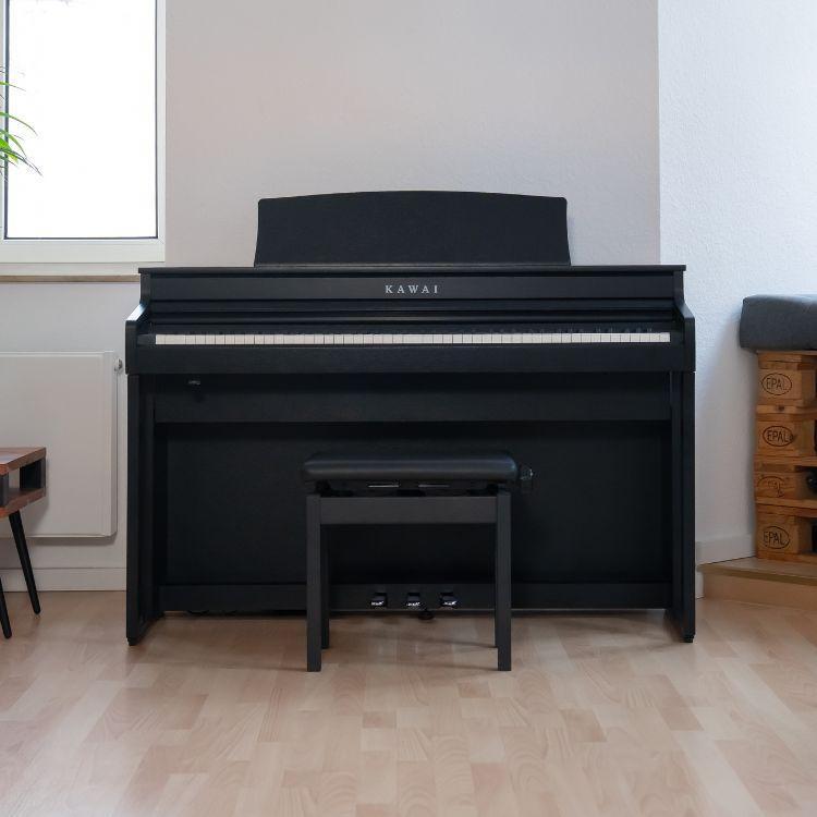 Kawai CA401B Satin Black Concert Artist Home Digital Piano