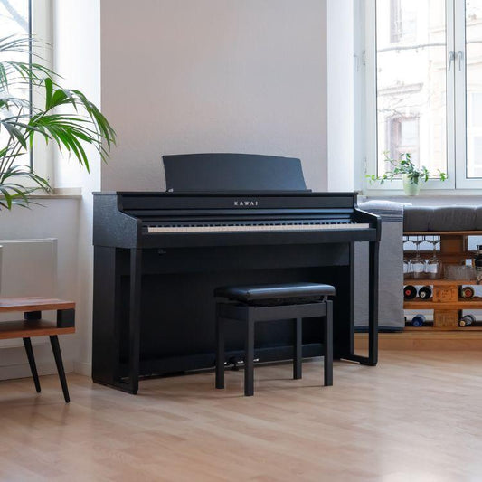Kawai CA401B Satin Black Concert Artist Home Digital Piano