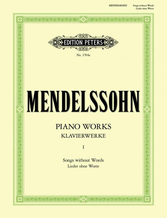 Mendelssohn, Felix: Songs Without Words, complete