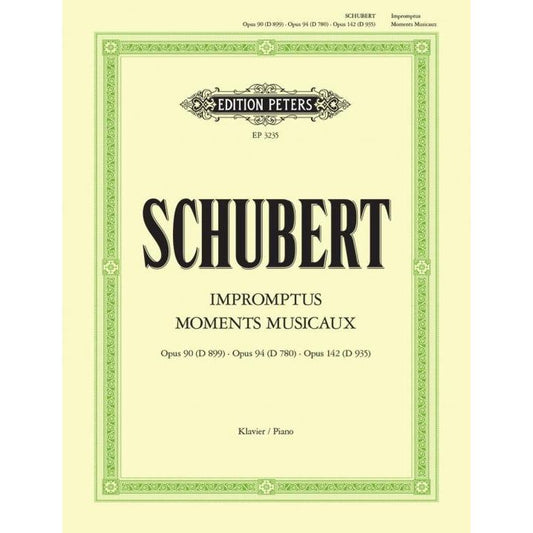 Schubert, Franz: Impromptus & Moments Musicaux
