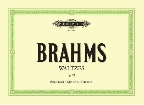 Brahms, Johannes:  Waltzes Op. 39