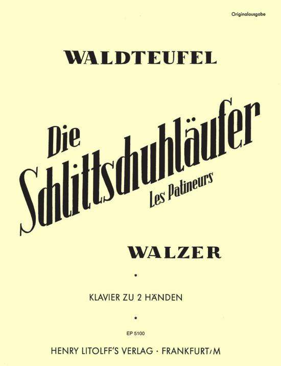 Waldteufel, emile: Skaters’ Waltz Op. 183