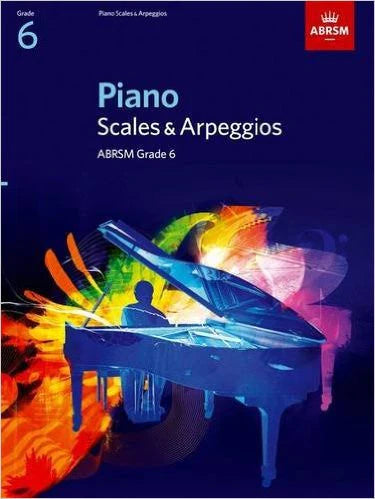 ABRSM Piano Scales, Arpeggios Grade 6