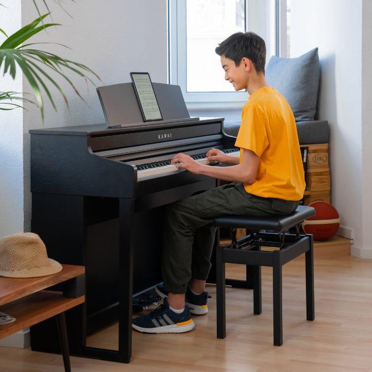 Kawai CA401B Satin Black Concert Artist Home Digital Piano