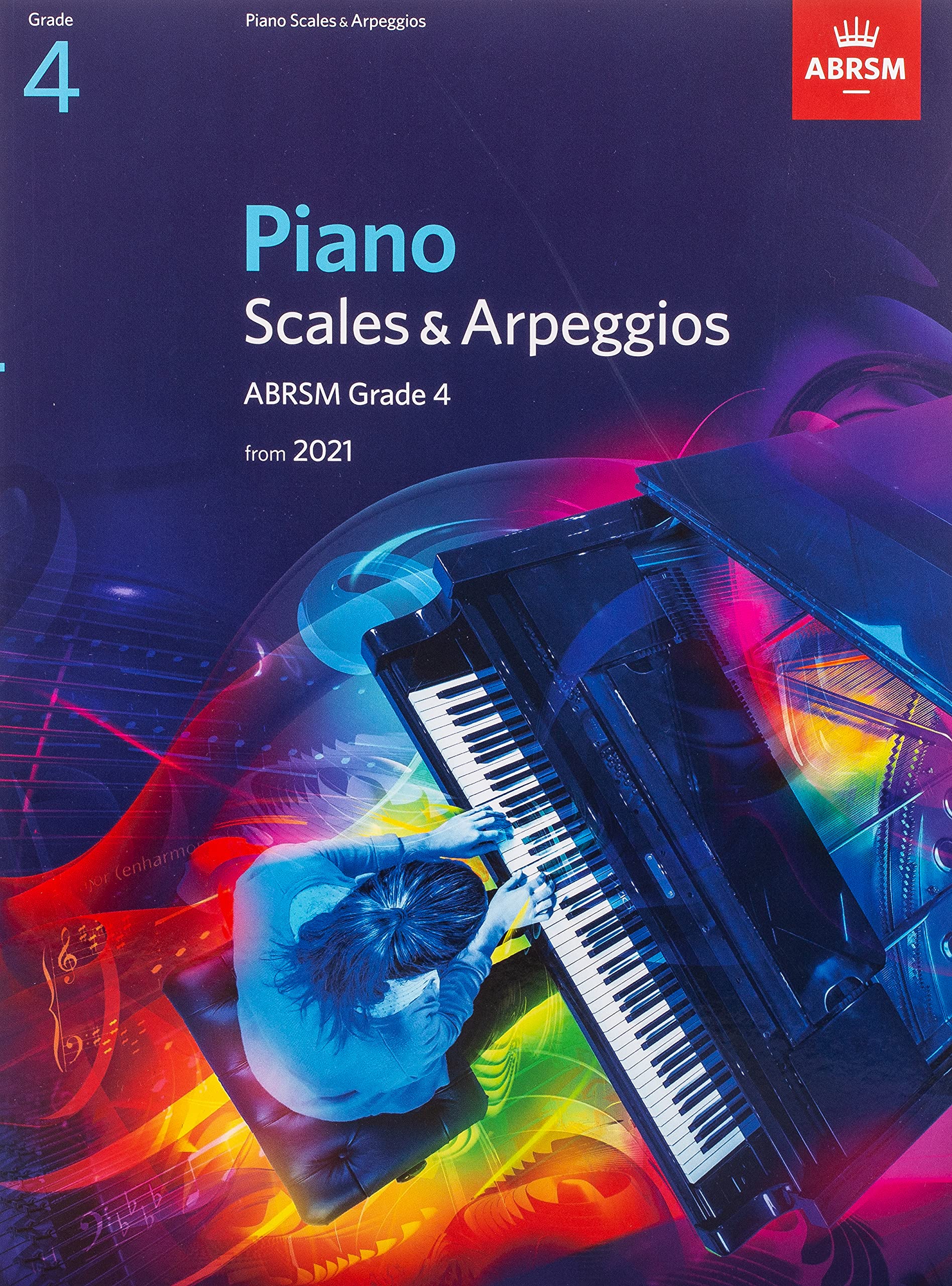 ABRSM Piano Scales & Arpeggios from 2021 Grade 4