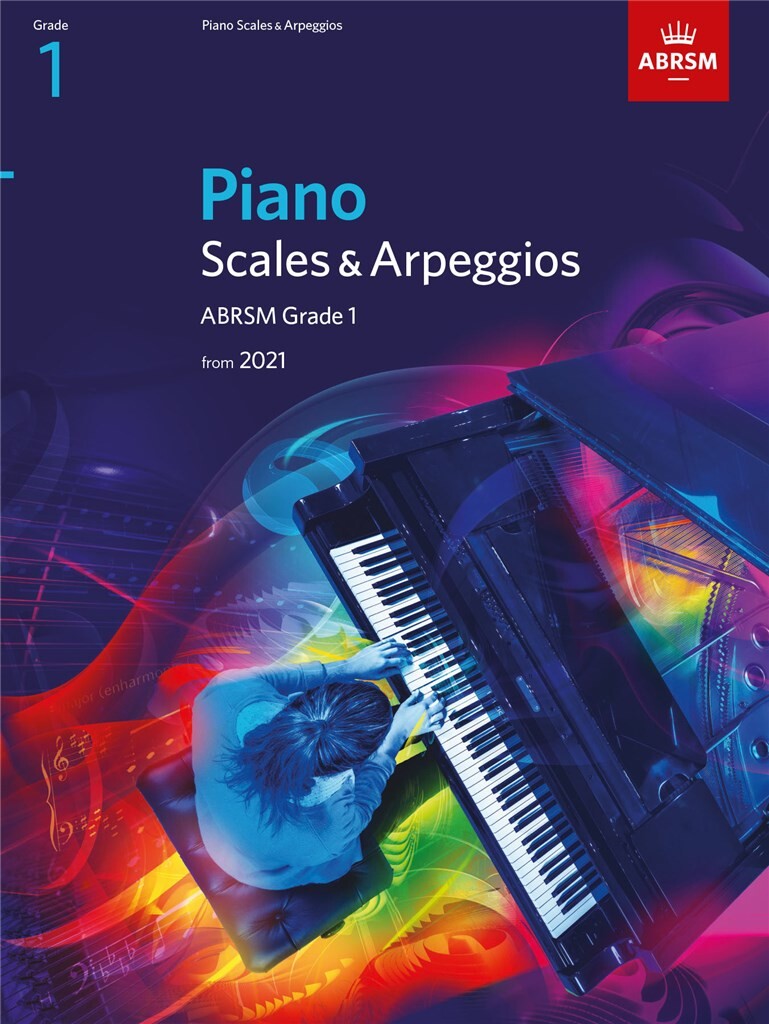 ABRSM Piano Scales & Arpeggios from 2021 Grade 1