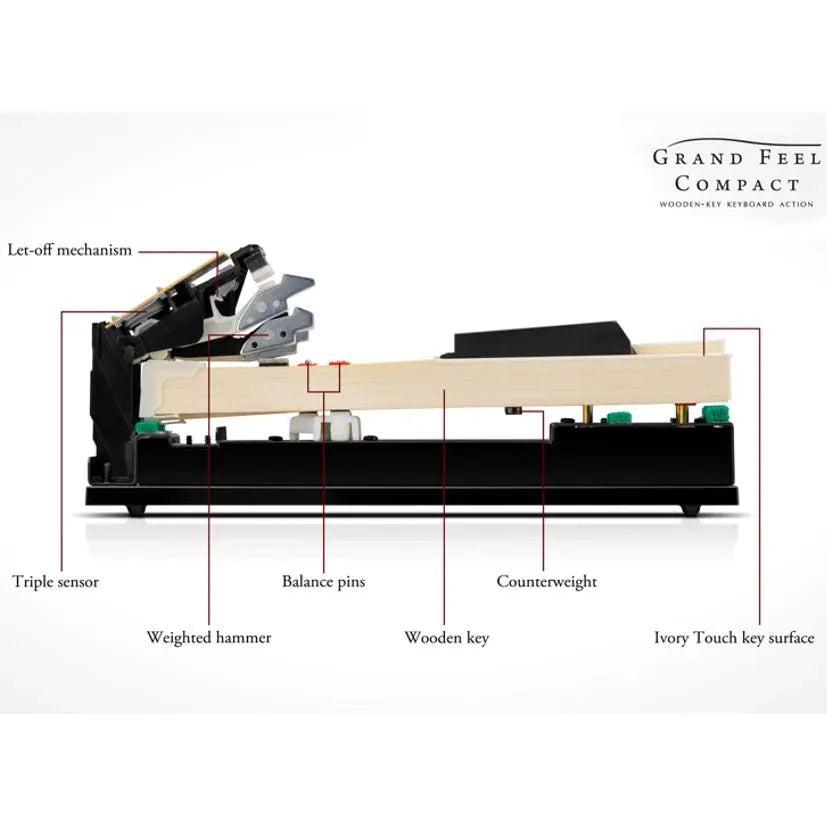 Kawai CA501B Satin Black Concert Artist Home Digital Piano (Demo Model)