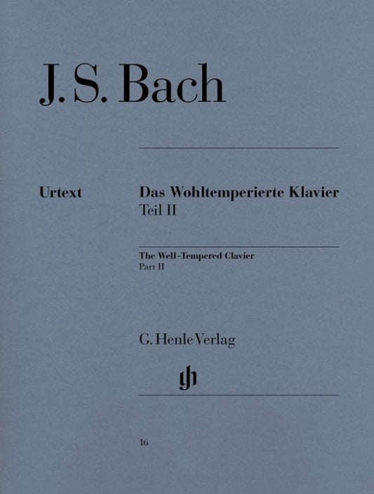 Bach, Johann Sebastian: Well-Tempered Clavier BWV 870-893 Vol. 2