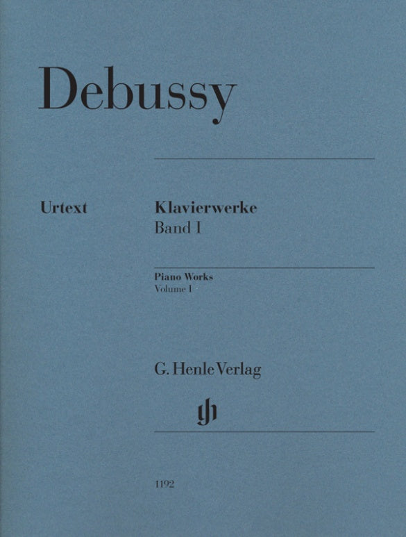 Debussy, Claude: Piano Works Volume I