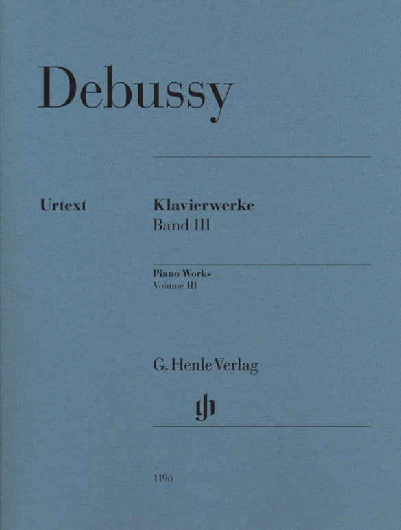 Debussy, Claude: Piano Works Volume III
