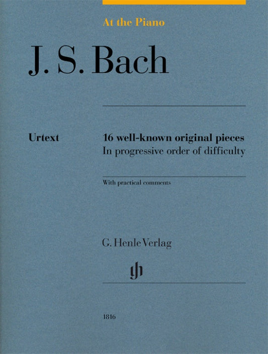 Bach, Johann Sebastian: At The Piano