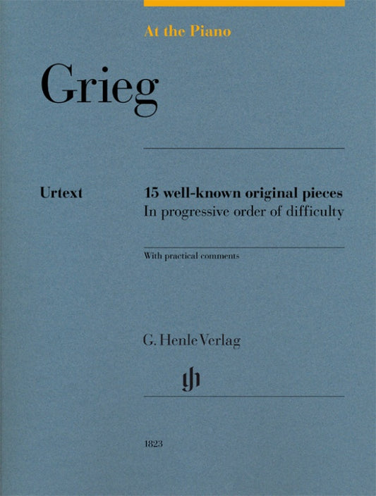 Grieg, Edvard: At The Piano