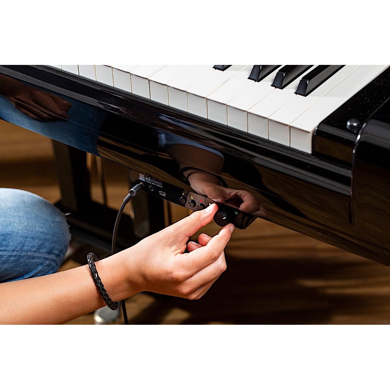 adsilent2 Upright Piano Silent System