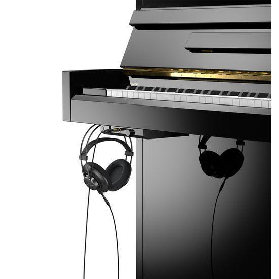 C.Bechstein Academy A6 Upright Piano with Vario Duet Silent System