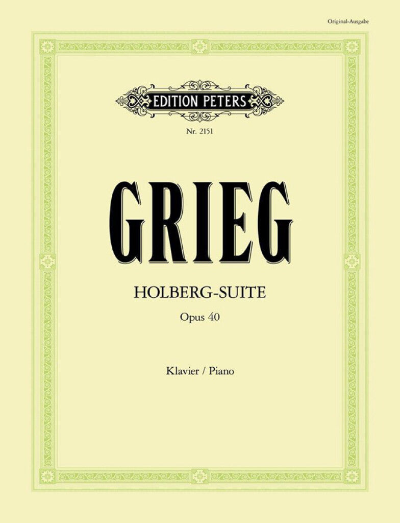 Grieg, Edvard: Holberg Suite Op. 40