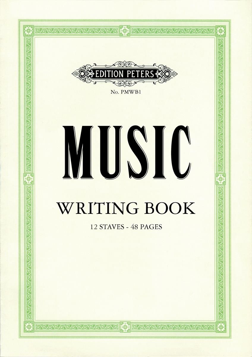 Edition Peters: Music Writing Book