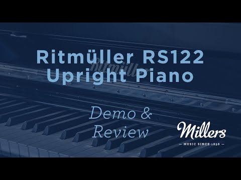 Ritmüller RS122 Upright Piano
