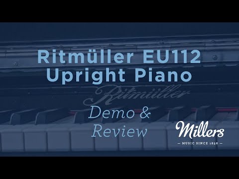 Ritmüller EU112 Upright Piano