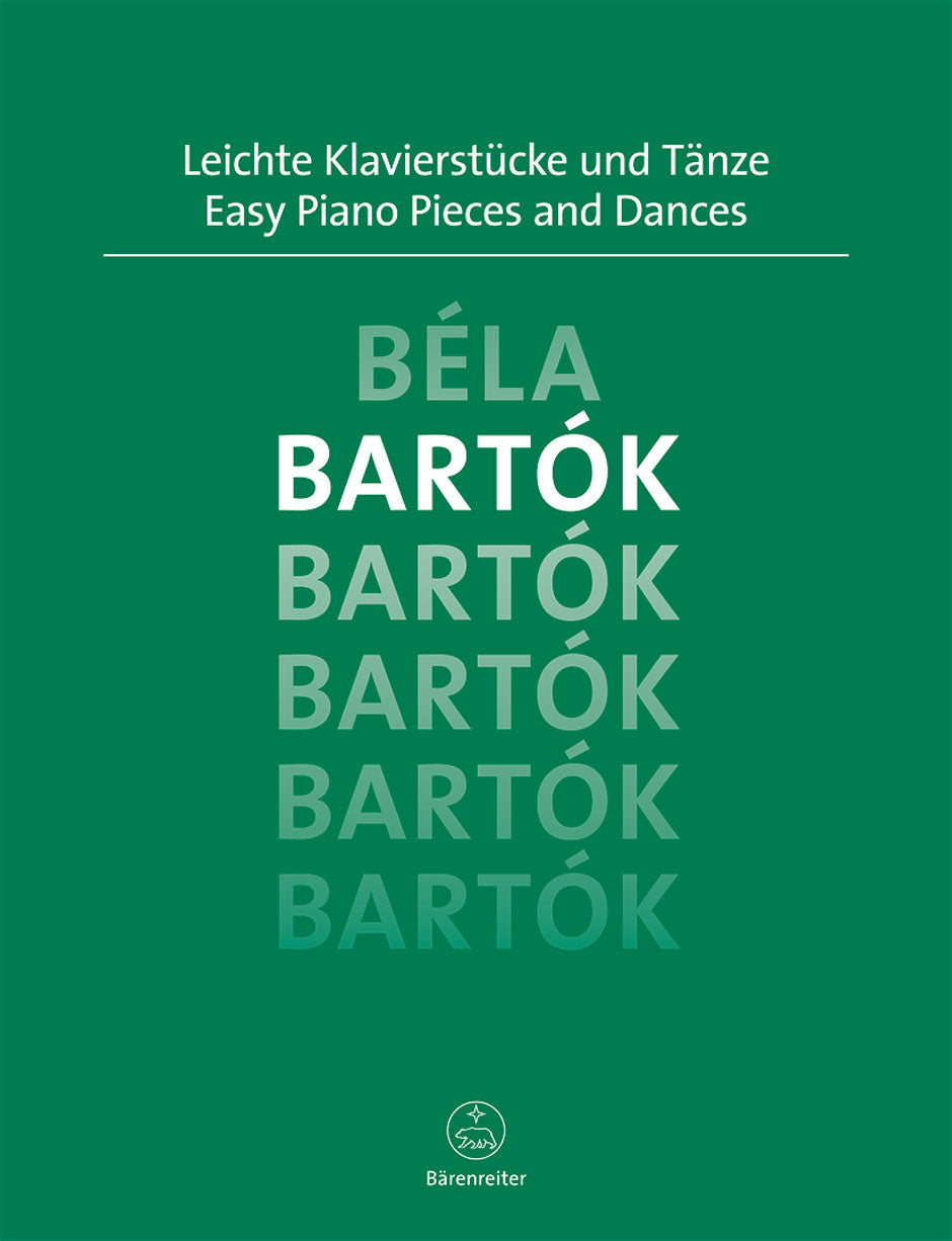 Bartok, Bela: Easy Piano Pieces and Dances.